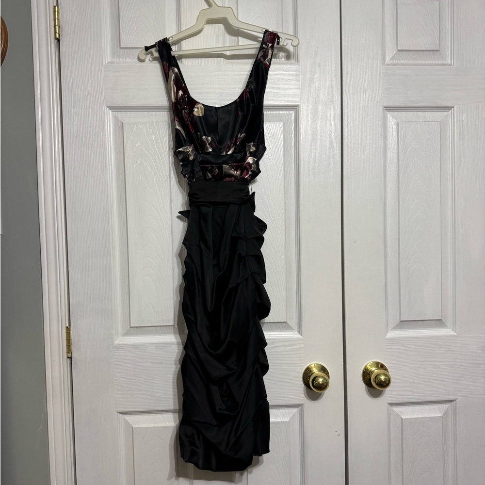 Le Chateau Ruched Evening Dress